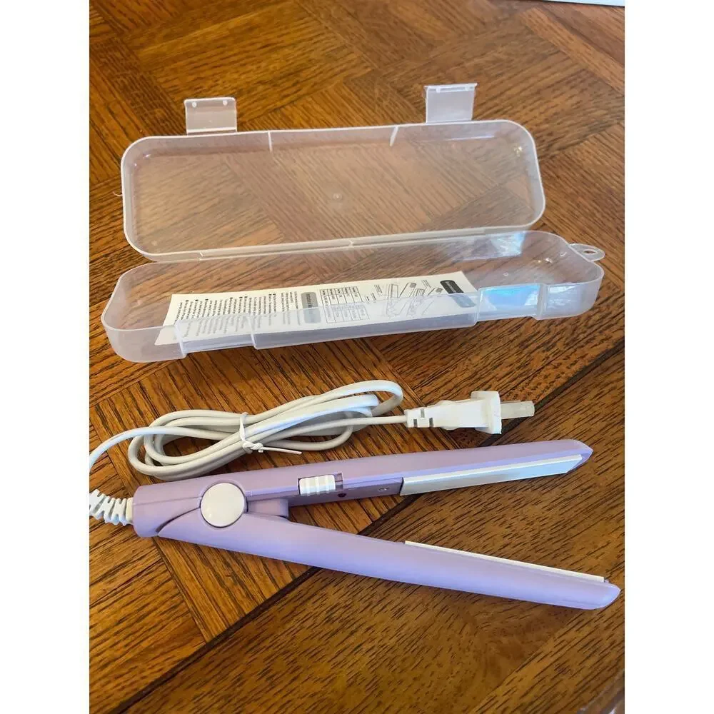Mini flat iron straightener new in package